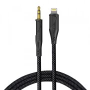 Cablu Audio Lightning - 3.5mm Lito LA02, 1m, Negru