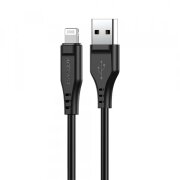 Cablu Date si Incarcare USB-A - Lightning Acefast C3-02, 18W, 1.2m, Negru