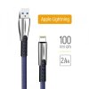 Cablu Date si Incarcare USB-A - Lightning ColorWay CW-CBUL010, 18W, 1m, Albastru