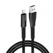 Cablu Date si Incarcare USB-A - Lightning ColorWay CW-CBUL035, 18W, 1m, Negru