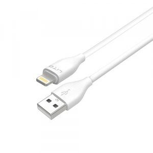 Cablu Date si Incarcare USB-A - Lightning Lito LD03L, 18W, 1m, Alb