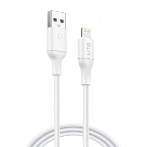 Cablu Date si Incarcare USB-A - Lightning Lito LD06L, 18W, 1m, Alb