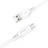 Cablu Date si Incarcare USB-A - microUSB Acefast C3-09, 18W, 1.2m, Alb