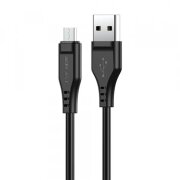 Cablu Date si Incarcare USB-A - microUSB Acefast C3-09, 18W, 1.2m, Negru