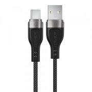 Cablu Date si Incarcare USB-A - USB-C Acefast C11-04, 18W, 1.2m, Negru