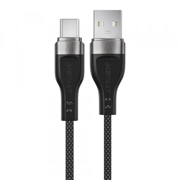 Cablu Date si Incarcare USB-A - USB-C Acefast C11-04, 18W, 1.2m, Negru