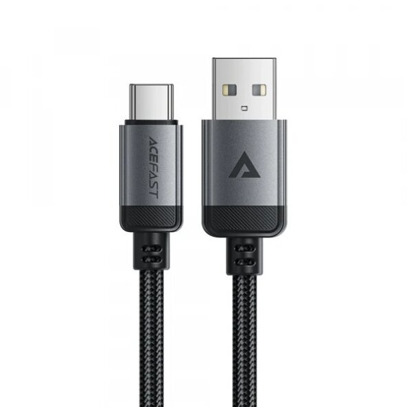Cablu Date si Incarcare USB-A - USB-C Acefast C20-04, 18W, 1.2m, Negru