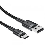 Cablu Date si Incarcare USB-A - USB-C Acefast C22-04, 18W, 1.2m, Negru