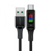 Cablu Date si Incarcare USB-A - USB-C Acefast C7-04, 18W, 1.2m, Negru