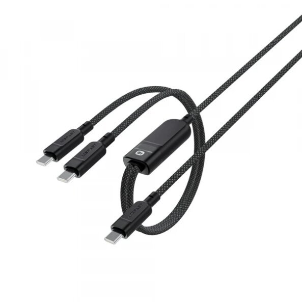Cablu Date si Incarcare USB-C - 2 x USB-C Acefast C5-11, 100W, 1.2m, Negru