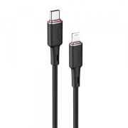 Cablu Date si Incarcare USB-C - Lightning Acefast C2-01, 30W, 1.2m, Negru