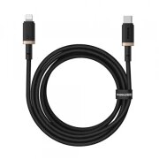 Cablu Date si Incarcare USB-C - Lightning Baseus Dura, 20W, 2m, Auriu Negru P10377800U01-02