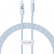 Cablu Date si Incarcare USB-C - Lightning Baseus Gem, 20W, 1m, Bleu P10373001311-00