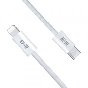Cablu Date si Incarcare USB-C - Lightning Blueo, 20W, 1.2m, Alb