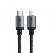 Cablu Date si Incarcare USB-C - USB-C Acefast C20-03, 60W, 1.2m, Negru