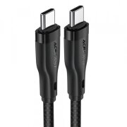 Cablu Date si Incarcare USB-C - USB-C Acefast C8-03, 60W, 1.2m, Negru