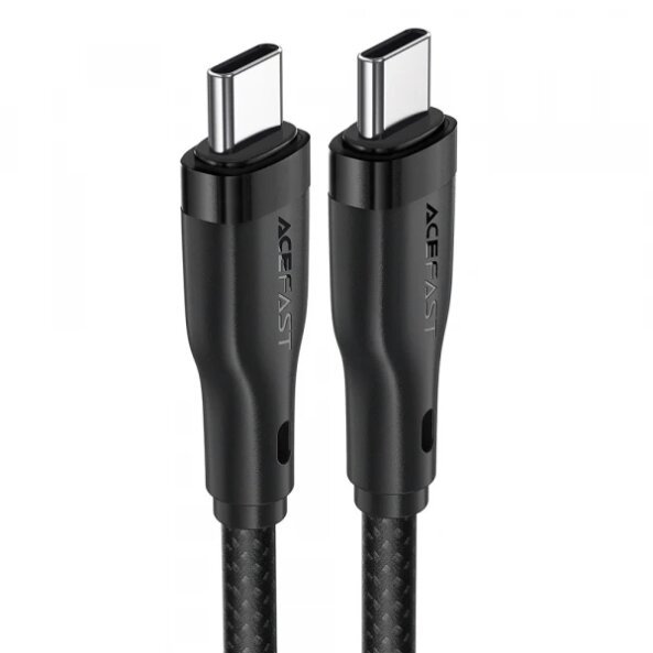 Cablu Date si Incarcare USB-C - USB-C Acefast C8-03, 60W, 1.2m, Negru
