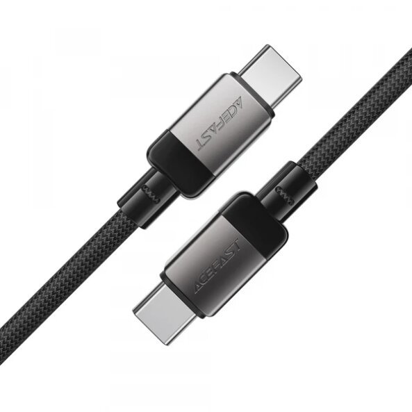 Cablu Date si Incarcare USB-C - USB-C Acefast C9-03, 60W, 1.2m, Negru