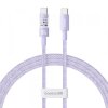 Cablu Date si Incarcare USB-C - USB-C Baseus Gem, 100W, 1m, Mov P10373000511-00