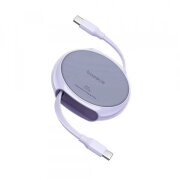 Cablu Date si Incarcare USB-C - USB-C Baseus Pathfinder, 100W, 1m, Mov P10368400511-00