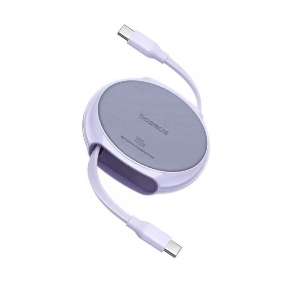 Cablu Date si Incarcare USB-C - USB-C Baseus Pathfinder, 100W, 1m, Mov P10368400511-00