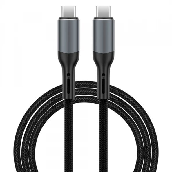 Cablu Date si Incarcare USB-C - USB-C WiWu Wi-C036, 240W, 1m, Negru 