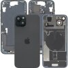 Capac Baterie Apple iPhone 15 Plus, Cu Carcasa Mijloc, Full Parts, Negru, Swap