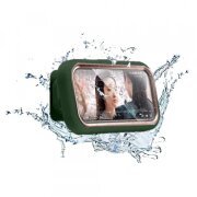 Carcasa Perete cu Membrana Tactila Techsuit LC-999 pentru Telefon, Waterproof, Verde Aurie