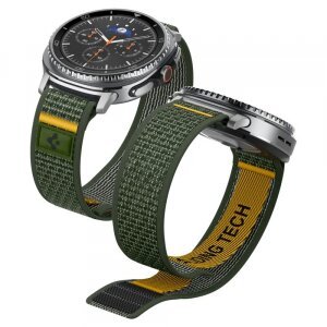 Curea Spigen Athlex Air pentru Samsung Galaxy Watch 8 Classic / Watch8 44mm / Watch 8 40mm, Verde