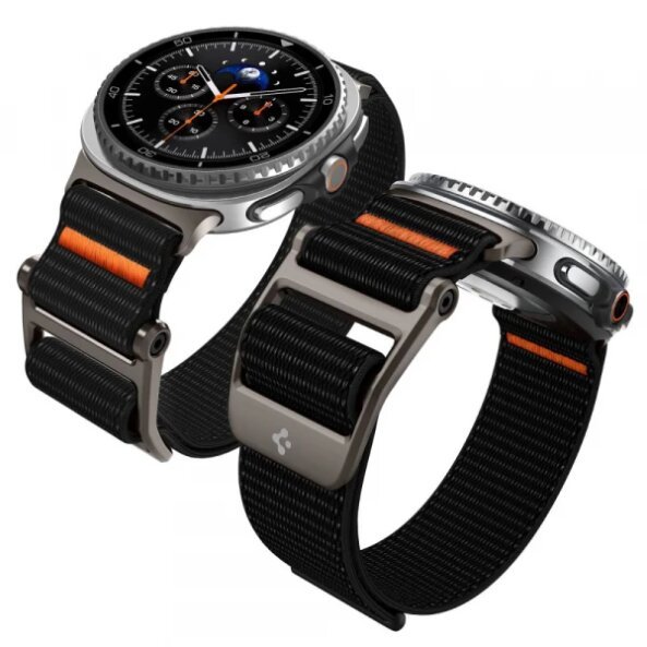 Curea Spigen DuraPro Flex pentru Samsung Galaxy Watch 8 Classic / Watch8 44mm / Watch 8 40mm, Neagra
