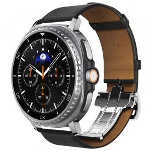 Curea Spigen Enzo pentru Samsung Galaxy Watch 8 Classic / Watch8 44mm / Watch 8 40mm, Neagra