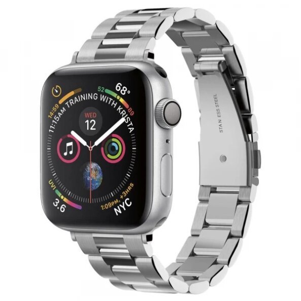 Curea Spigen Modern Fit pentru Apple Watch 42mm / 41mm / 40mm / 38mm Series, Argintie