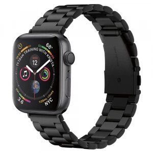 Curea Spigen Modern Fit pentru Apple Watch 49mm / 46mm / 45mm / 44mm / 42mm Series, Neagra