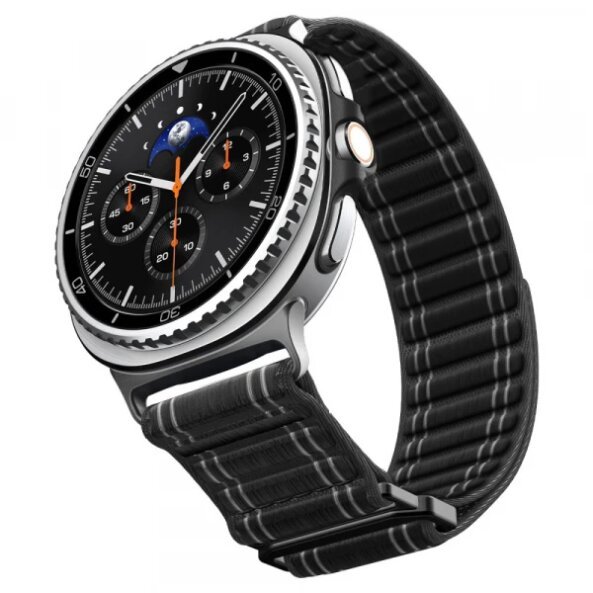 Curea Spigen WBF0 pentru Samsung Galaxy Watch 8 Classic / Watch8 44mm / Watch 8 40mm, Neagra