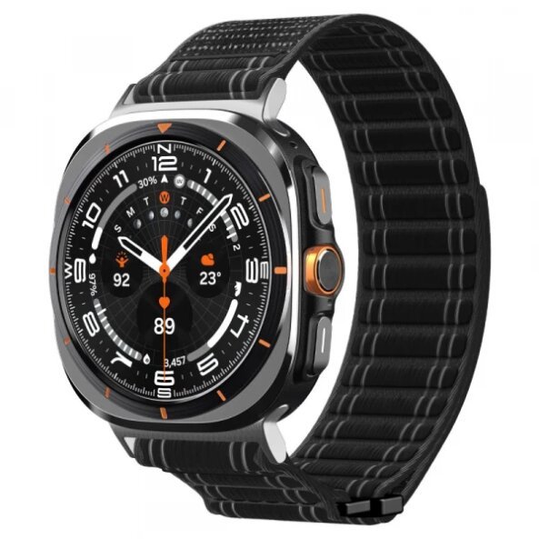 Curea Spigen WBF0 pentru Samsung Galaxy Watch Ultra, Neagra