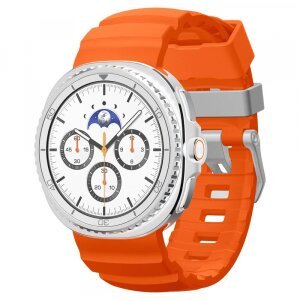 Curea Spigen WBS2 pentru Samsung Galaxy Watch 8 Classic / Watch8 44mm / Watch 8 40mm, Portocalie