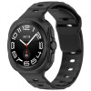 Curea Techsuit W055 pentru Samsung Galaxy Watch Ultra, Neagra