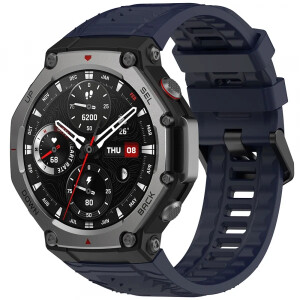 Curea Techsuit W067 pentru Amazfit T-Rex 3, Bleumarin
