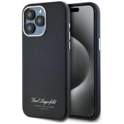 Husa pentru Apple iPhone 15 Pro, Karl Lagerfeld, Grained Hotel RSG, Neagra