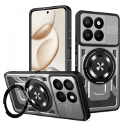 Husa pentru Honor 400 Smart 4G / X7d 4G / 400 Smart 5G, Techsuit, RuggedCam, Gri