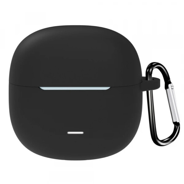 Husa Techsuit Silicone pentru Xiaomi Redmi Buds 6 Lite, Neagra