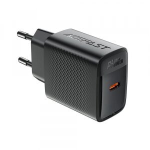 Incarcator Retea Acefast A104, 25W, 3A, 1 x USB-C, Negru