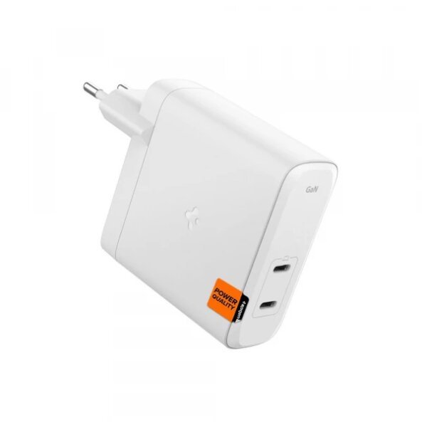 Incarcator Retea Spigen Arcstation Pro, 140W, 3.25A, 2 x USB-C, Alb