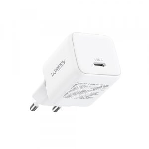Incarcator Retea UGREEN X512, 20W, 3A, 1 x USB-C, Alb