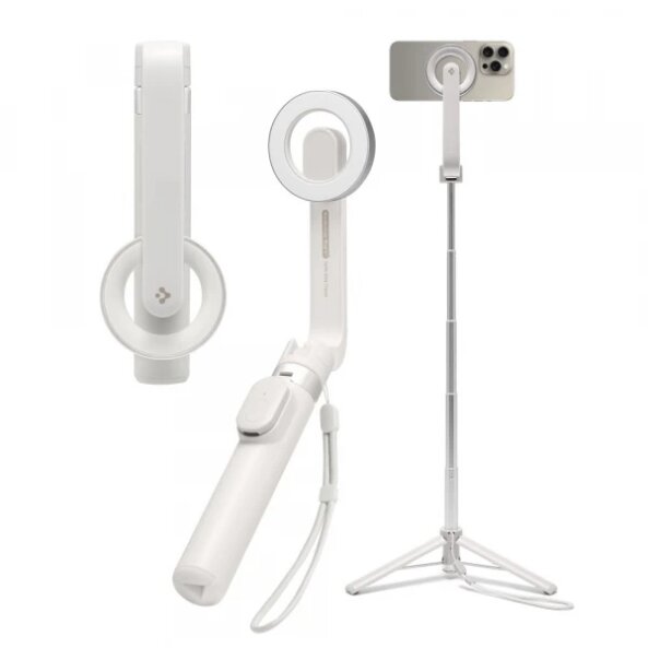 Selfie Stick Bluetooth Spigen S571W, Universal, Bej