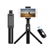 Selfie Stick Bluetooth Techsuit K07, Universal, Negru