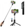 Selfie Stick Bluetooth Techsuit Q01, Universal, Negru