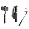 Selfie Stick Bluetooth Techsuit Q08, Universal, Negru