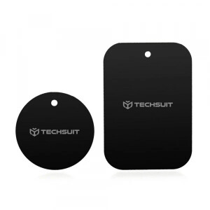 Sticker Metalic Techsuit MP03 Set 2 bucati, Negru