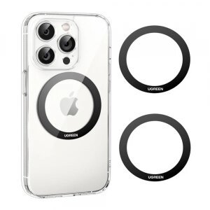 Sticker Metalic UGREEN LP428 (25766) Set 2 bucati, Negru